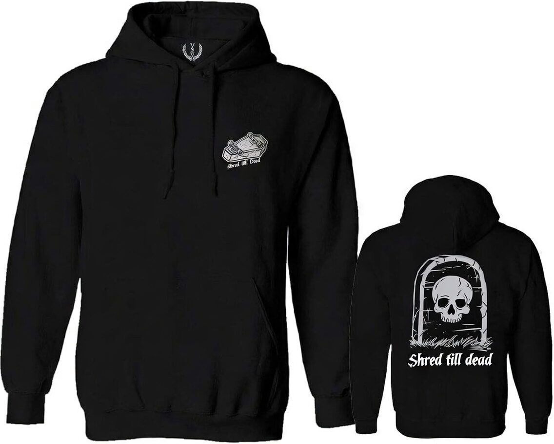 SK88 OR DIE Black Hoodie